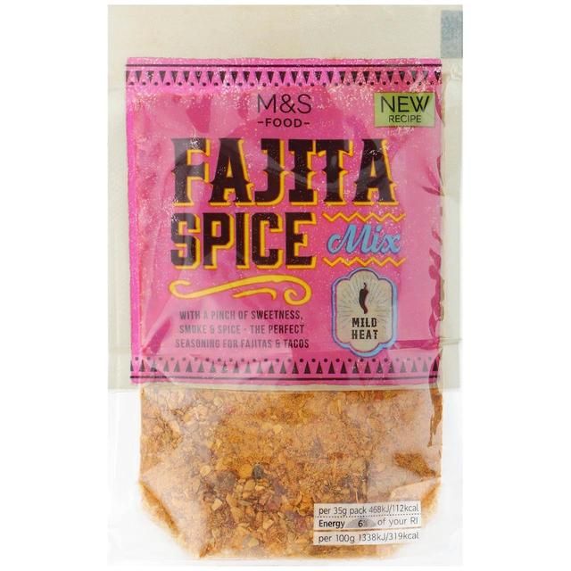 Cook With M&amp;amp;S Fajita Spice Blend Default Title