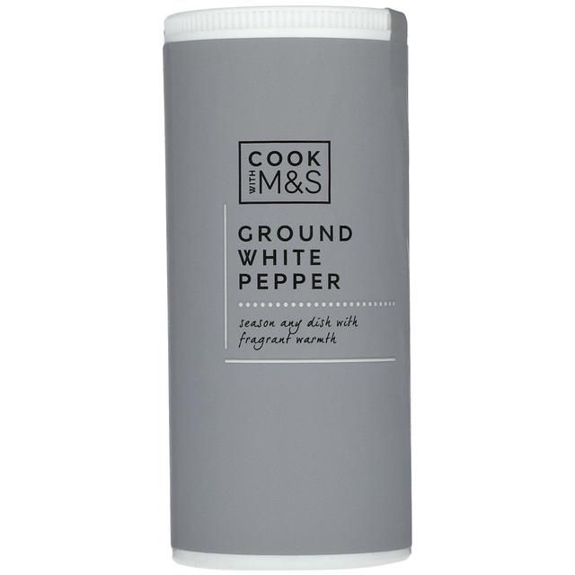 Cook With M&amp;amp;S Ground White Pepper   100g