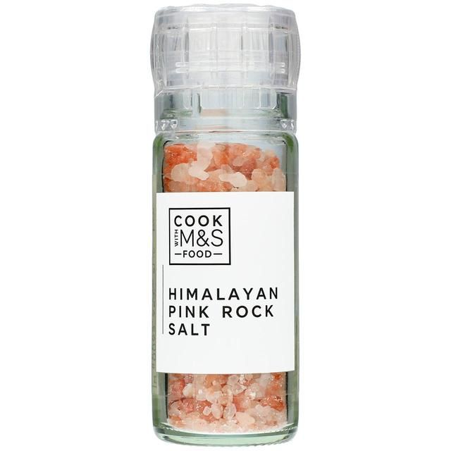 Cook With M&amp;amp;S Himalayan Pink Rock Salt Mill   95g