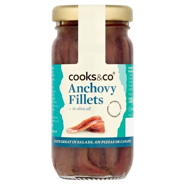 Cooks &amp;amp; Co Anchovy Fillets in Olive Oil Default Title