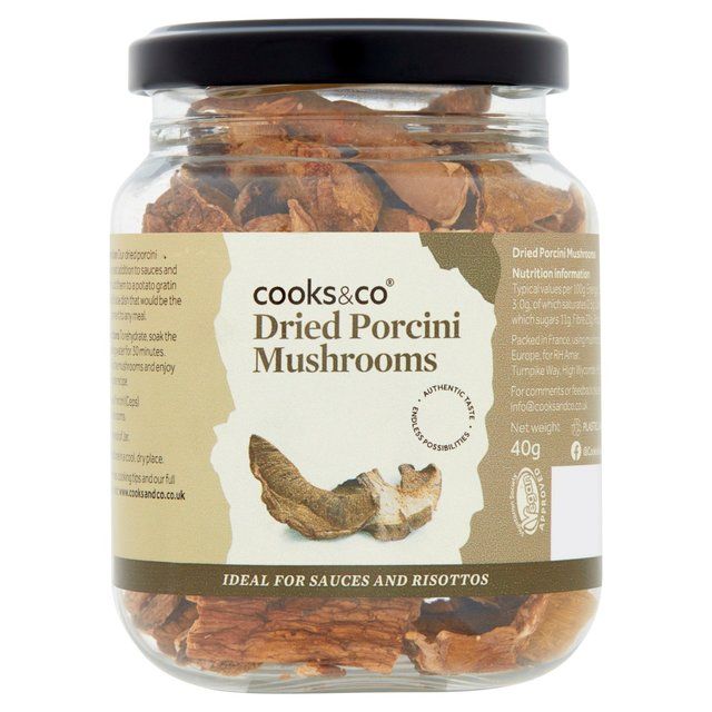 Cooks &amp;amp; Co Dried Porcini Mushrooms Default Title