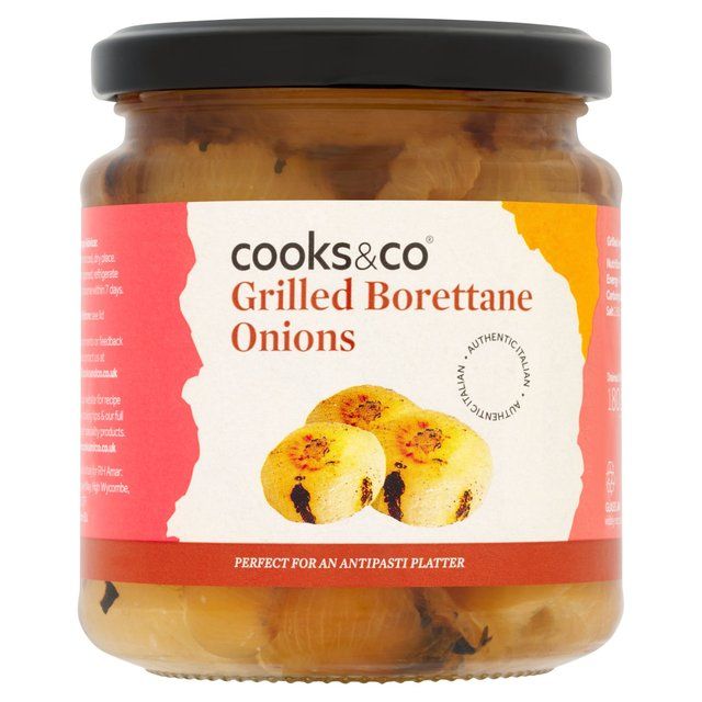 Cooks & Co Grilled Borettane Onions   280g