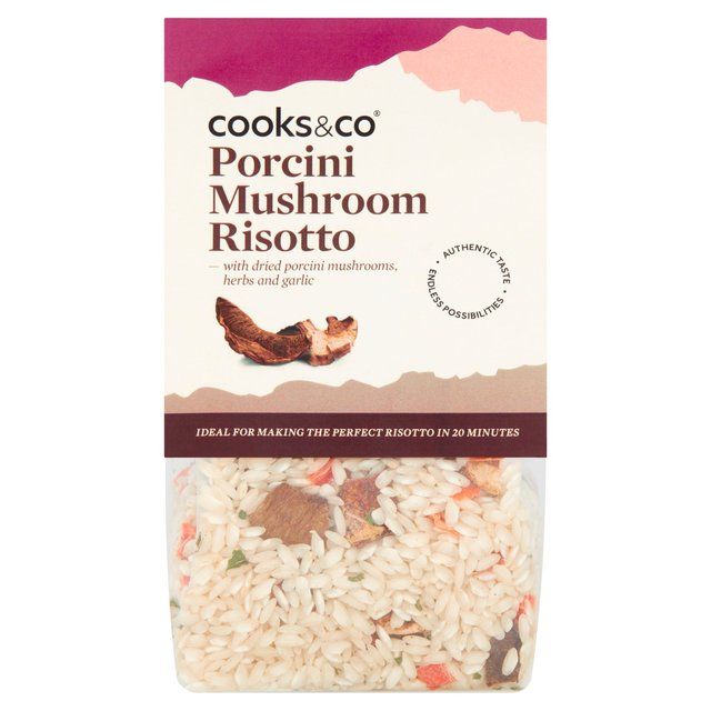 Cooks & Co Porcini Mushroom Risotto   190g