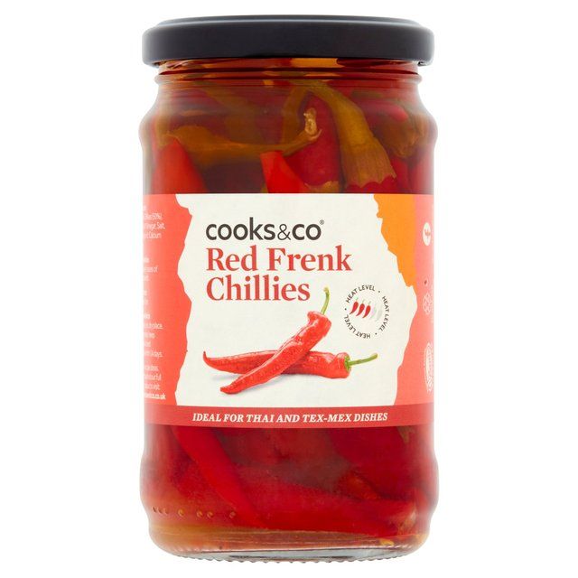 Cooks & Co Red Chillies   300g