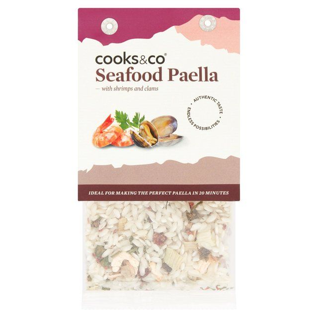 Cooks &amp;amp; Co Seafood Paella   190g