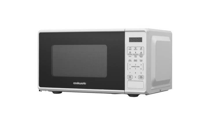 Cookworks 700W Digital Microwave - White