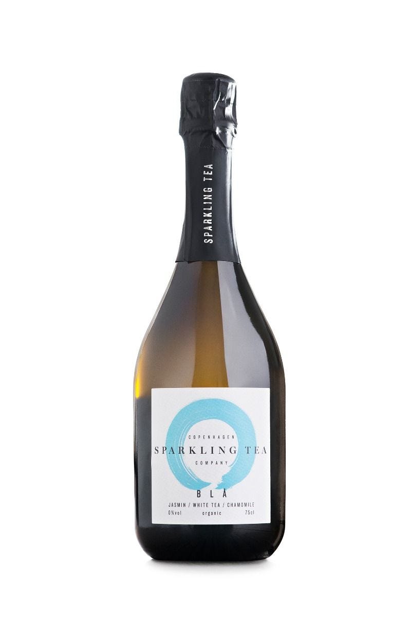 Copenhagen Sparkling Tea BLÅ 75cl (British brand)