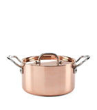 Copper Clad Casserole Pan with Lid (20cm)