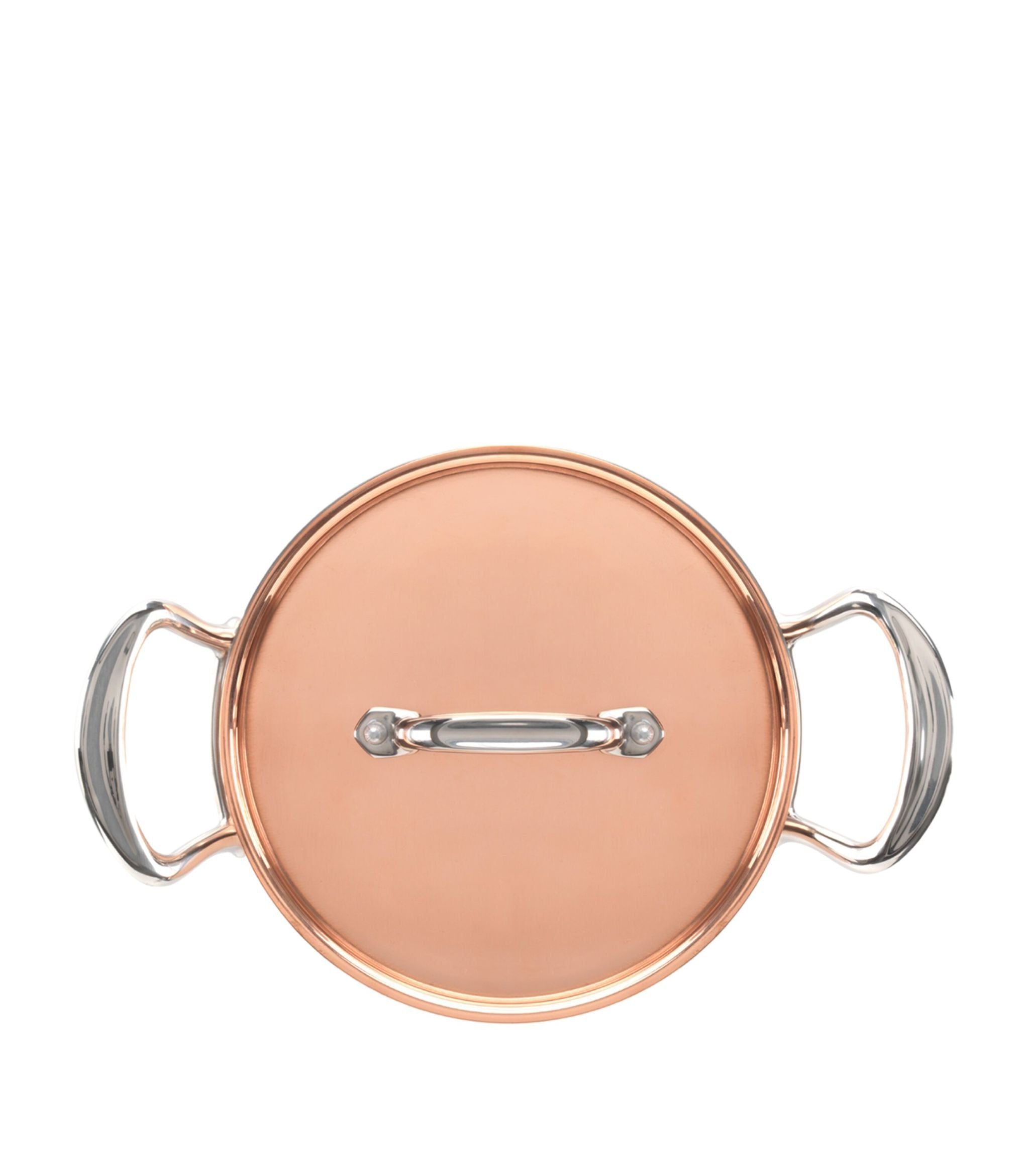 Copper Clad Casserole Pan with Lid (20cm)