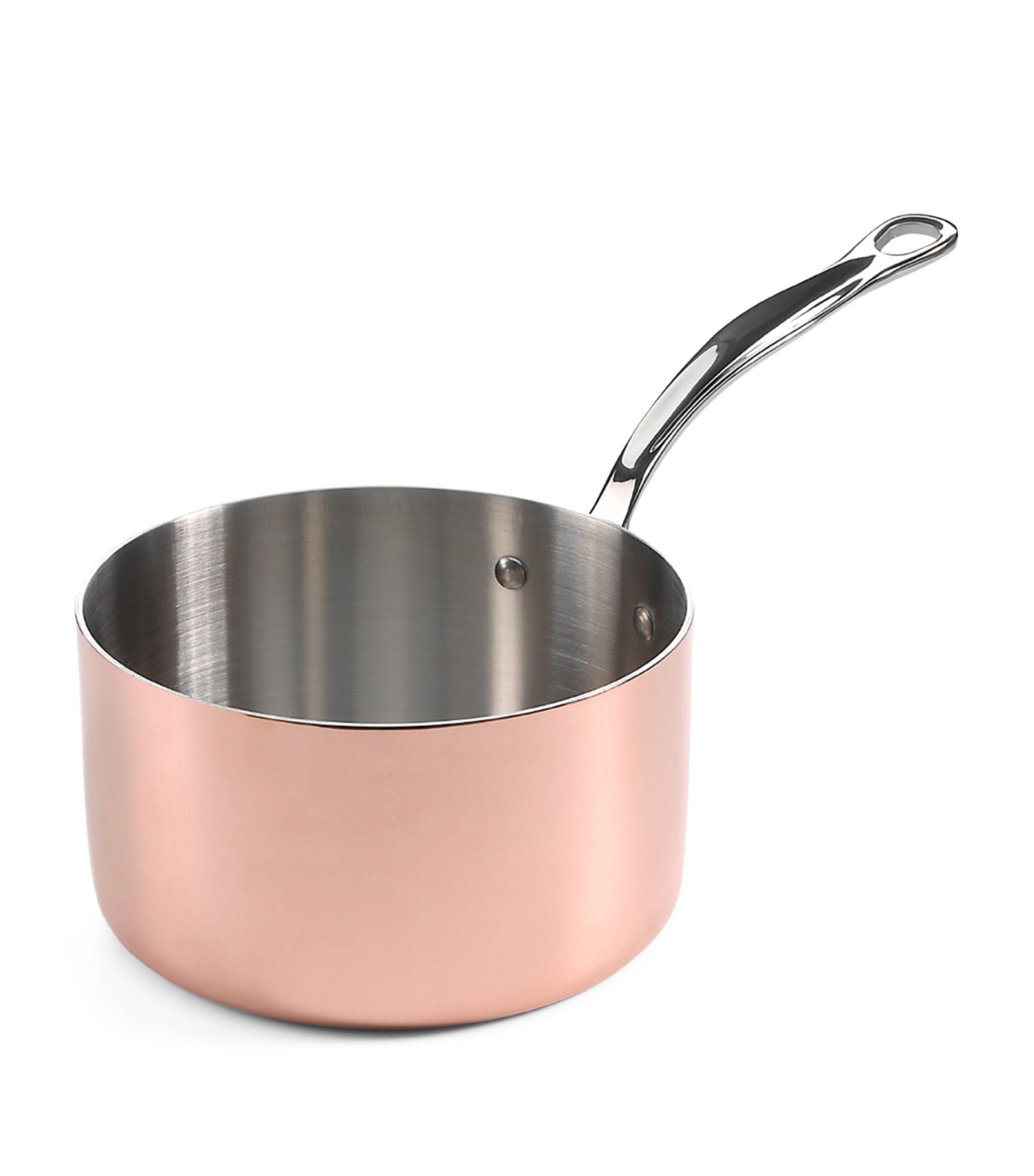 Copper Clad Saucepan with Lid (18cm)