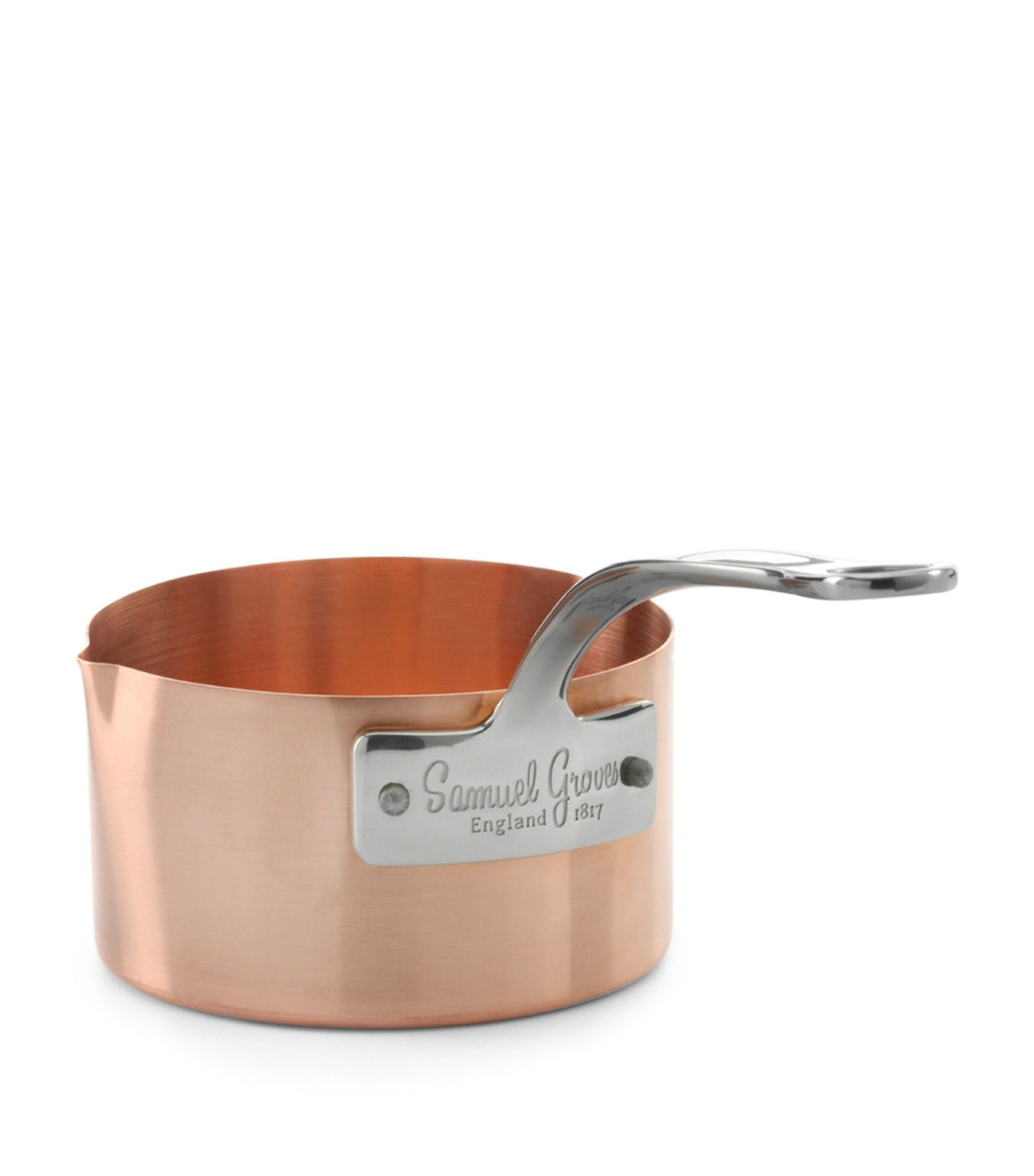 Copper Clad Sugar Boiler Saucepan (14cm)