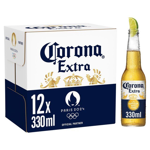 Corona Extra Premium Lager Beer Bottles   12 x 330ml