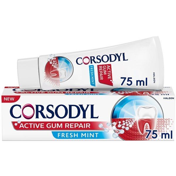 Corsodyl Active Gum Repair Toothpaste 75Ml