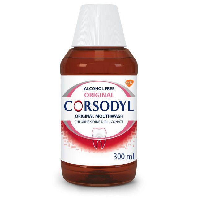 Corsodyl Gum Mouthwash Original Alcohol Free Antibacterial   300ml