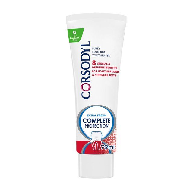 Corsodyl Complete Protection Gum Care Toothpaste Extra Fresh 75ml   75ml