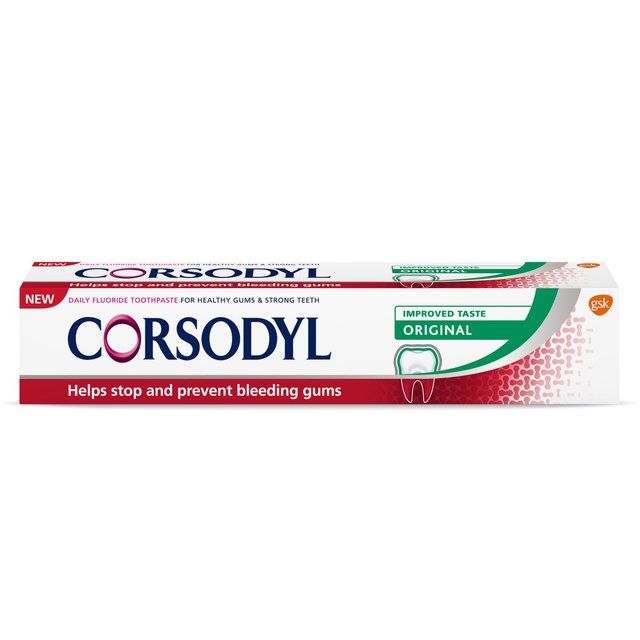 Corsodyl Gum Toothpaste Daily Flouride Gum &amp;amp; Teeth Care   75ml