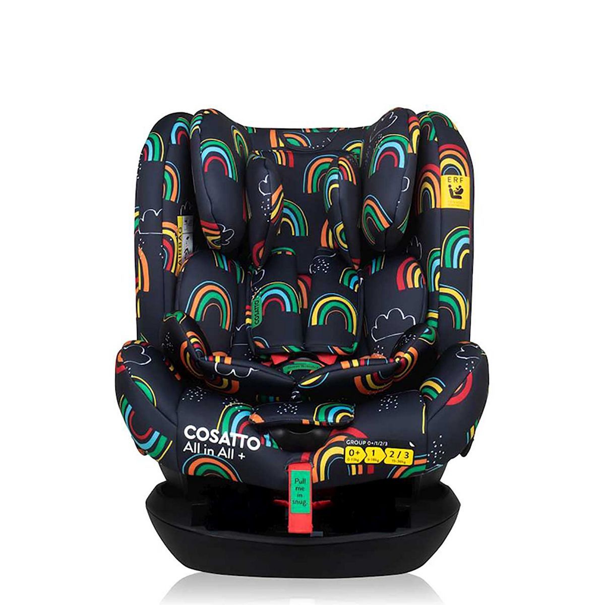 Cosatto All in All+ 0+123 Car Seat Disco Rainbow