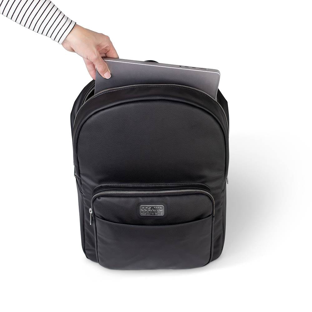 Cosatto changing backpack black with changing mat, UK version