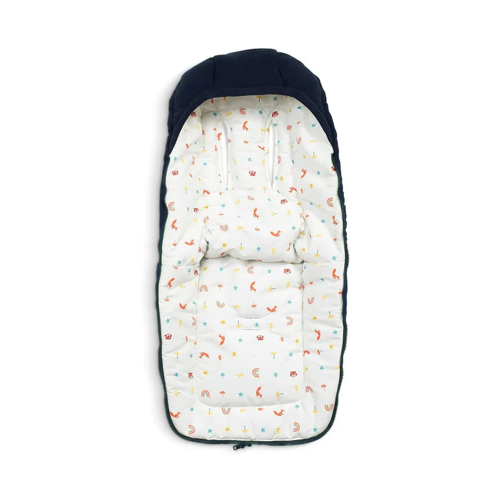 Cosatto Ultimate Footmuff Doodle Days for pushchairs, imported from the UK