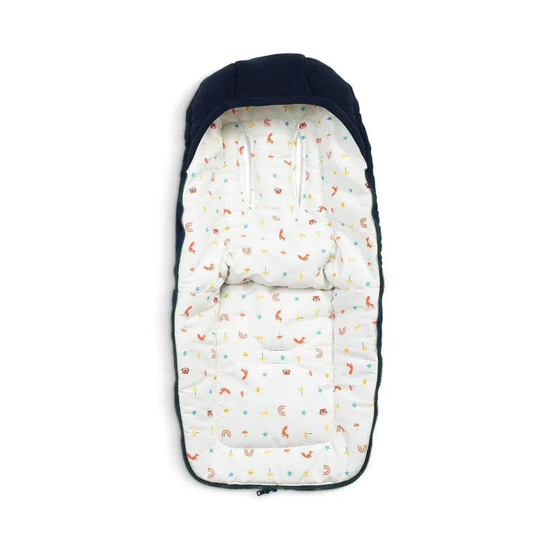 Cosatto Ultimate Footmuff Doodle Days for pushchairs, imported from the UK