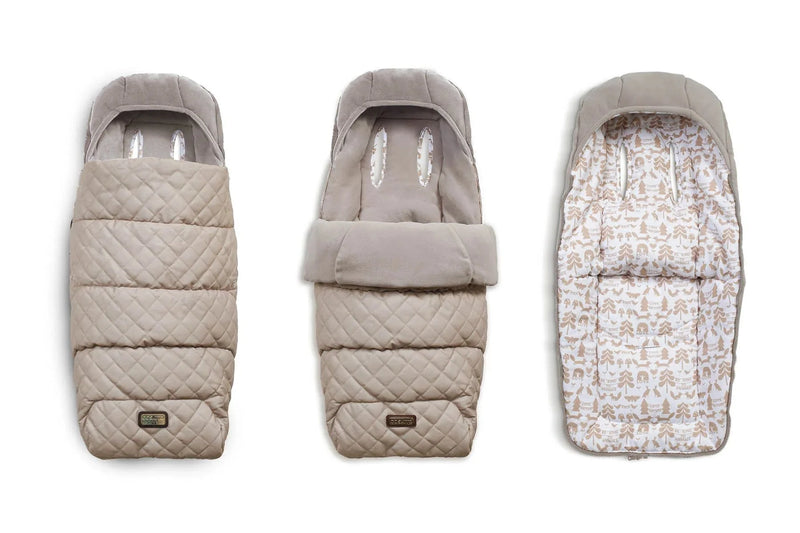 Cosatto Ultimate Footmuff Whisper pram footmuff, UK version