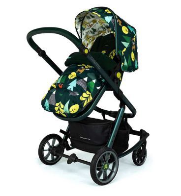 Cosatto Giggle Quad Travel System with Footmuff Bundle Into The Wild