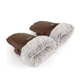 Cosatto heated pram mitts tan, UK version