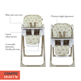 Cosatto Pip 0+ Lollop highchair - British product