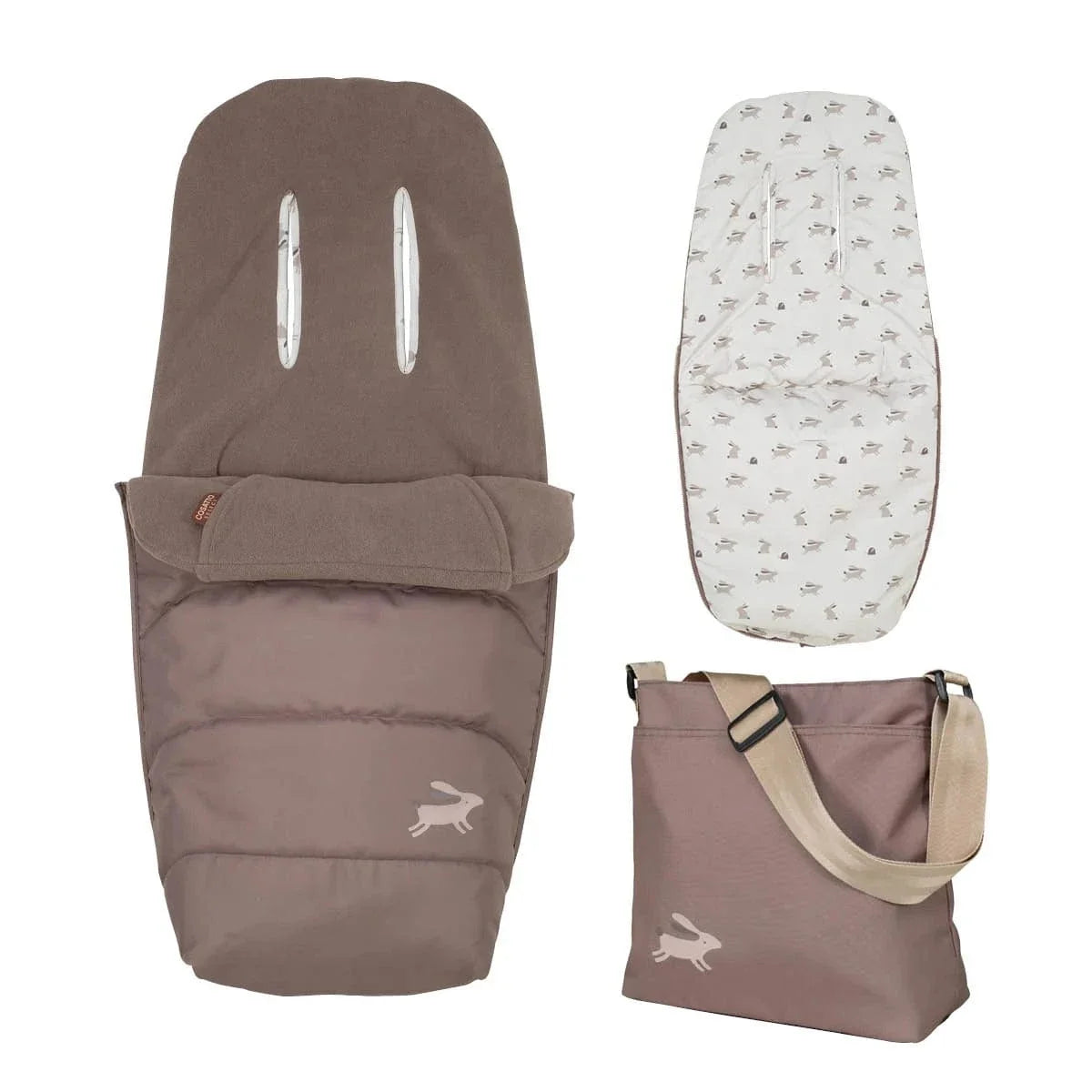 Cosatto Giggle accessory pack Lollop with footmuff and changing bag, UK version
