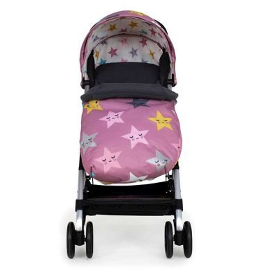 Cosatto Woosh Stroller Happy Stars (With Footmuff)