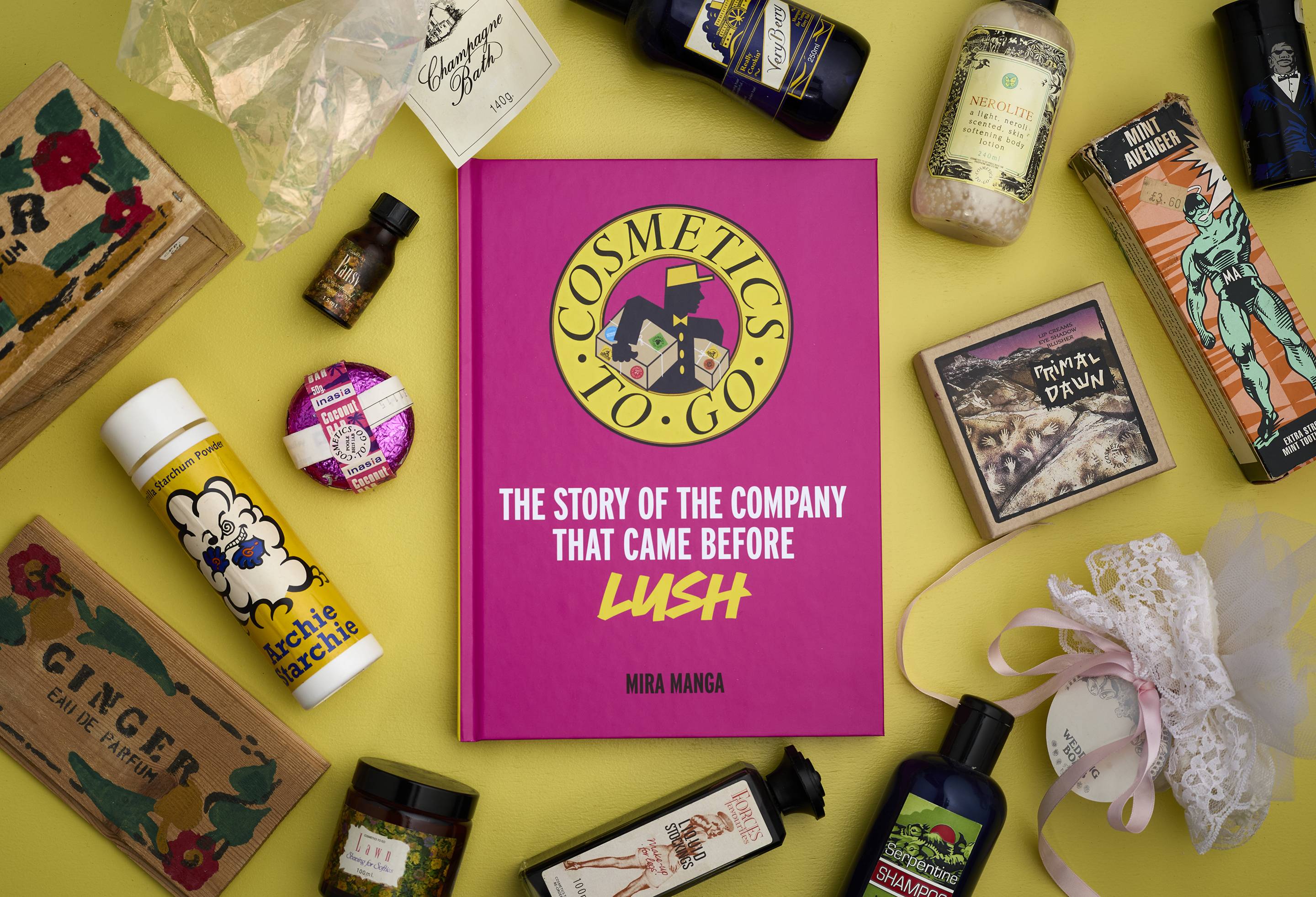 Cosmetics To Go book about Lush origins (British brand)