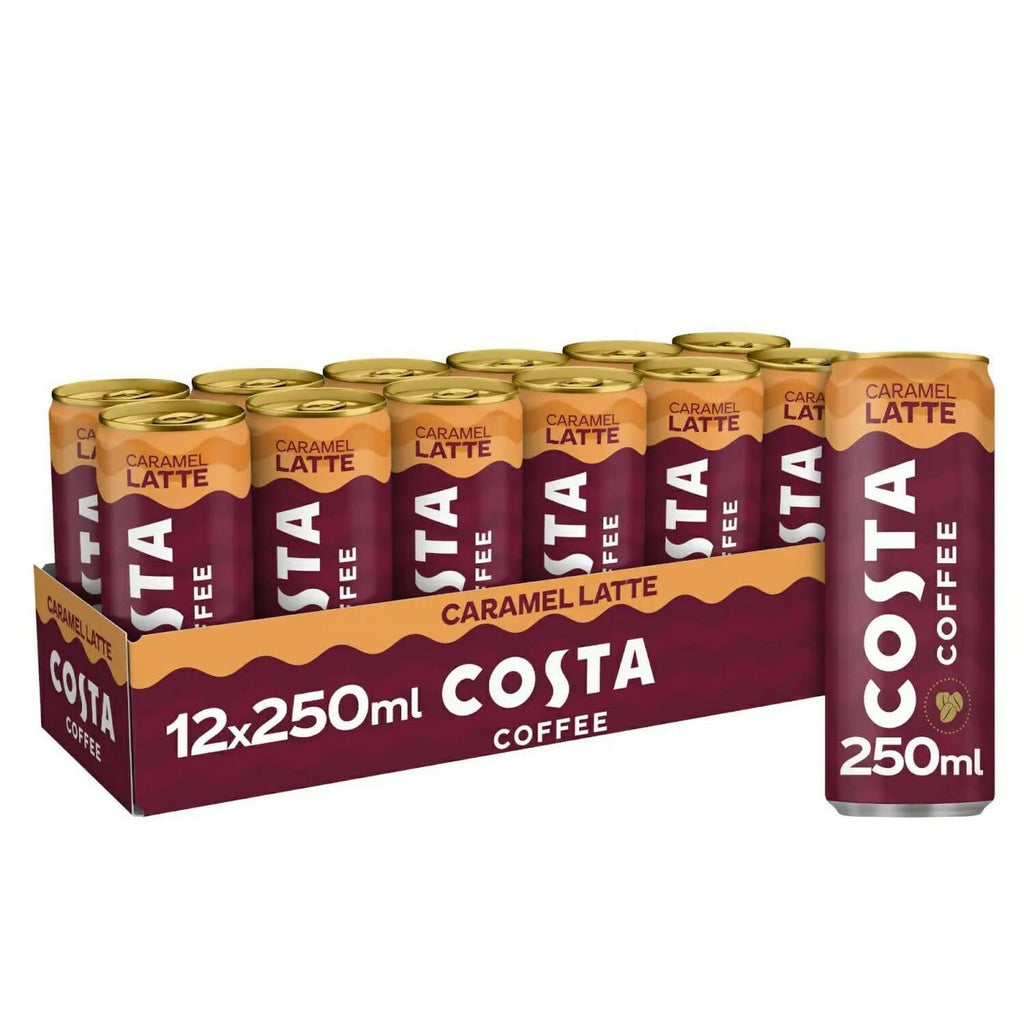 Costa Coffee Caramel Latte 12x250ml