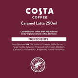 Costa Coffee Caramel Latte   250ml