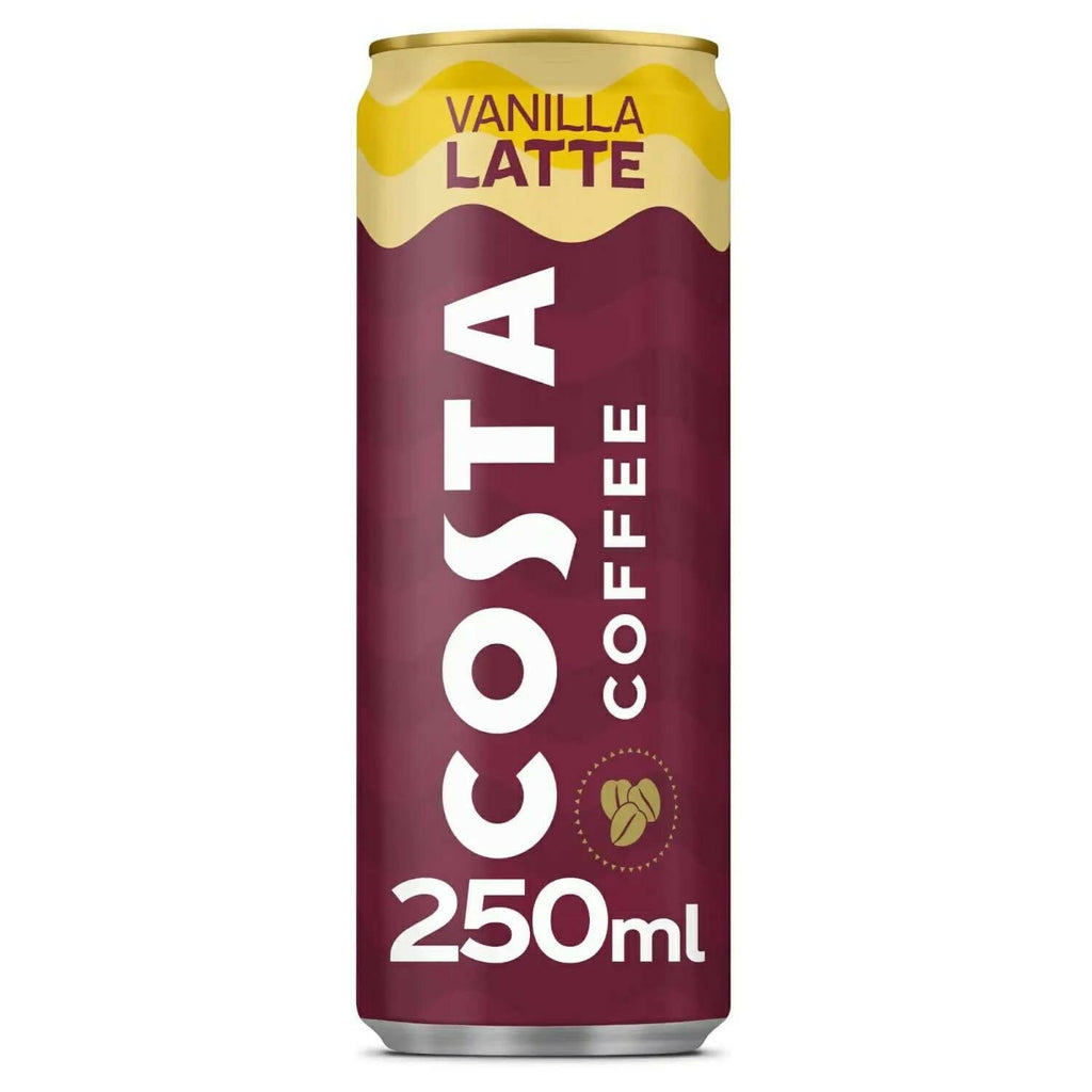 Costa Coffee Vanilla Latte 12x250ml