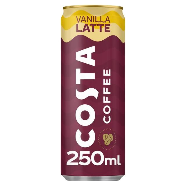 Costa Coffee Vanilla Latte Iced Coffee   250ml