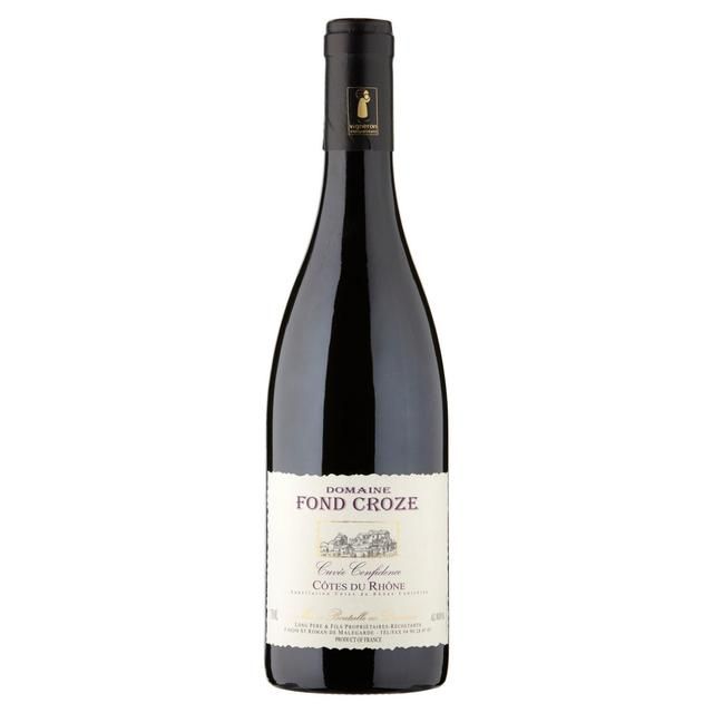 Cotes du Rhone Rouge Confidence, Domaine Fond Croze Default Title