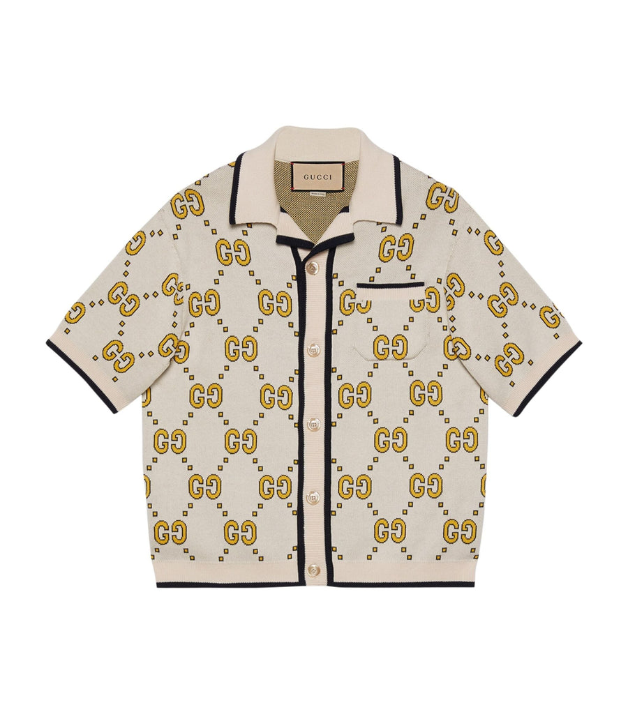 Cotton GG Bowling Shirt