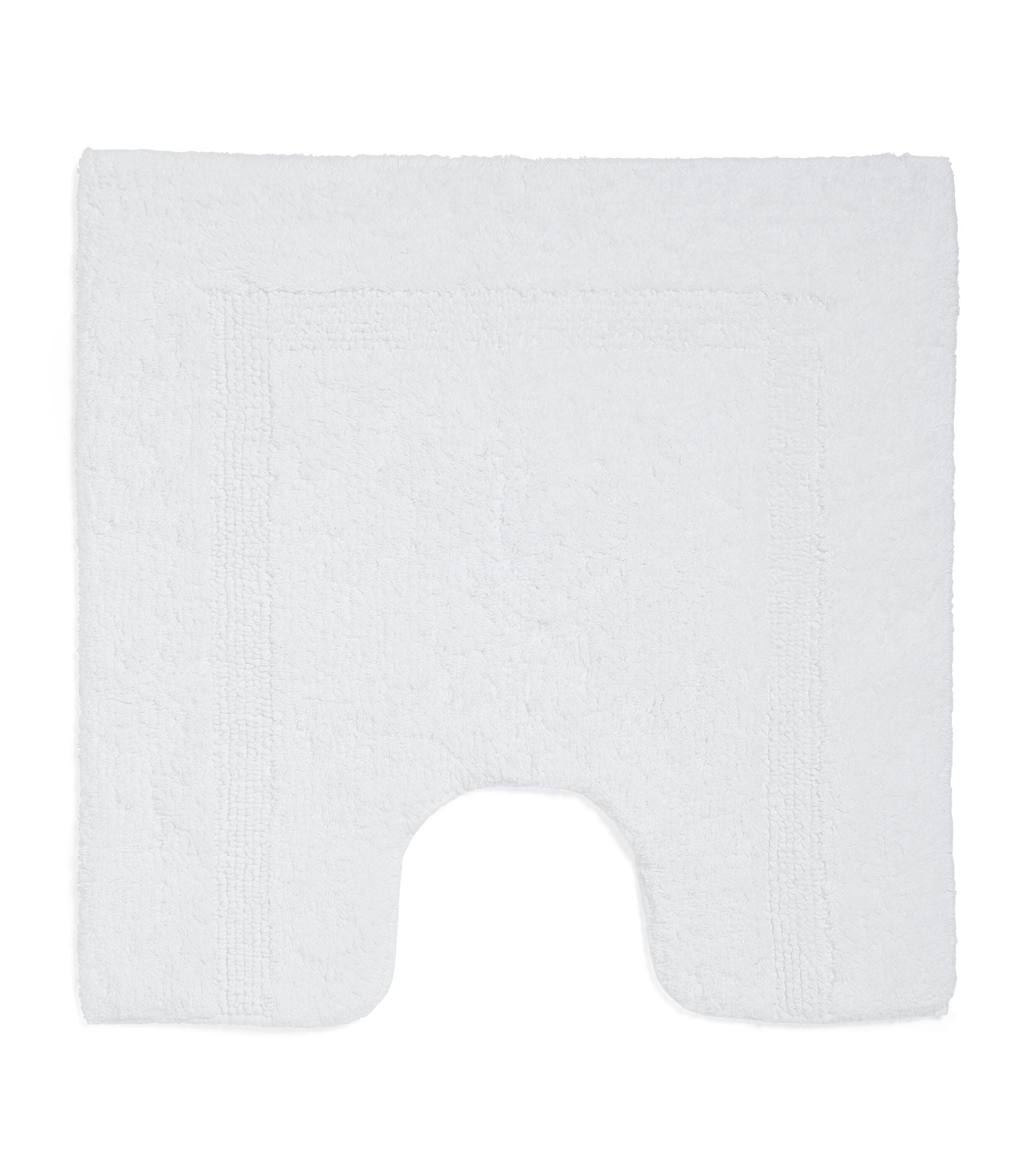 Cotton Reversible Pedestal Bath Mat (60cm x 60cm)