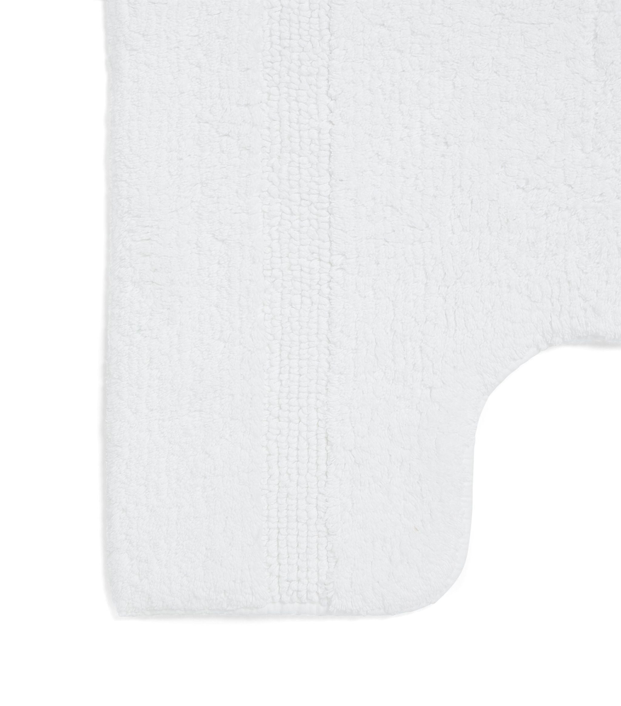 Cotton Reversible Pedestal Bath Mat (60cm x 60cm)