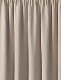 Cotton Rich Pencil Pleat Blackout Curtains - Duck Egg, W135Cm Drop 137Cm Default Title