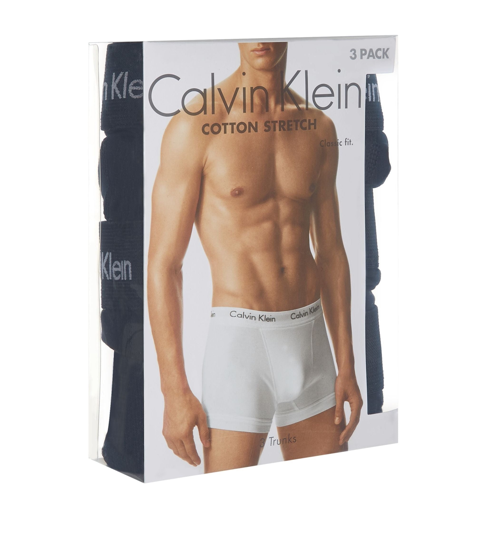 Cotton Stretch Boxer Briefs (Pack of 3)