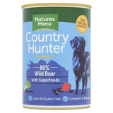 Country Hunter 80% Wild Boar with Superfoods Wet Dog Food   400g