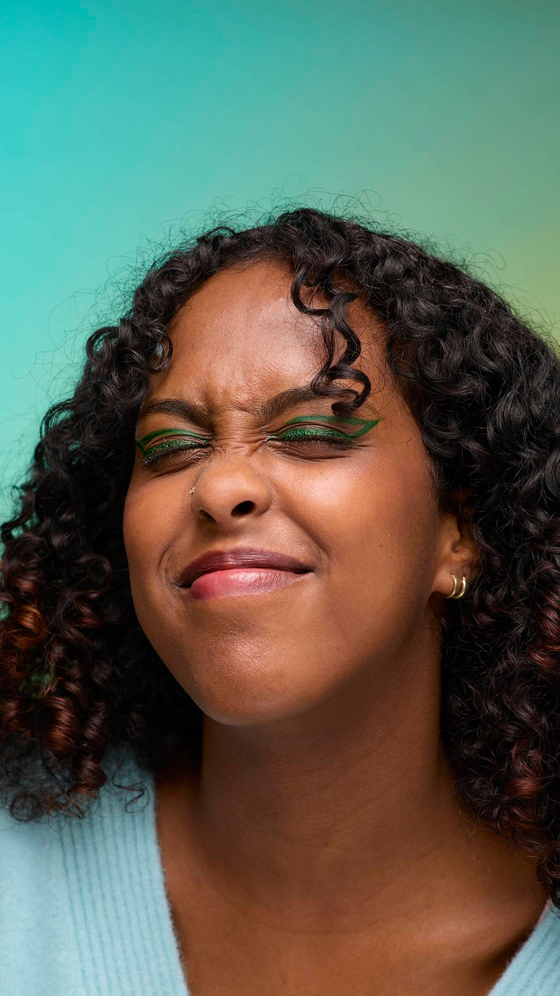 Lush Courage eyeliner in emerald green (British brand)