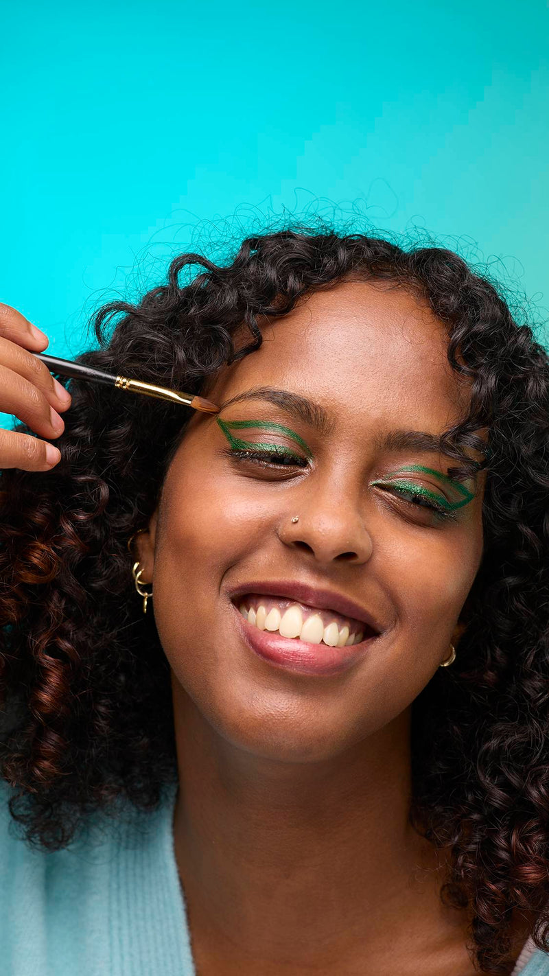 Lush Courage eyeliner in emerald green (British brand)