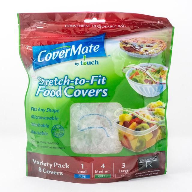 CoverMate Variety Pack Stretch to Fit Food Covers PVC free