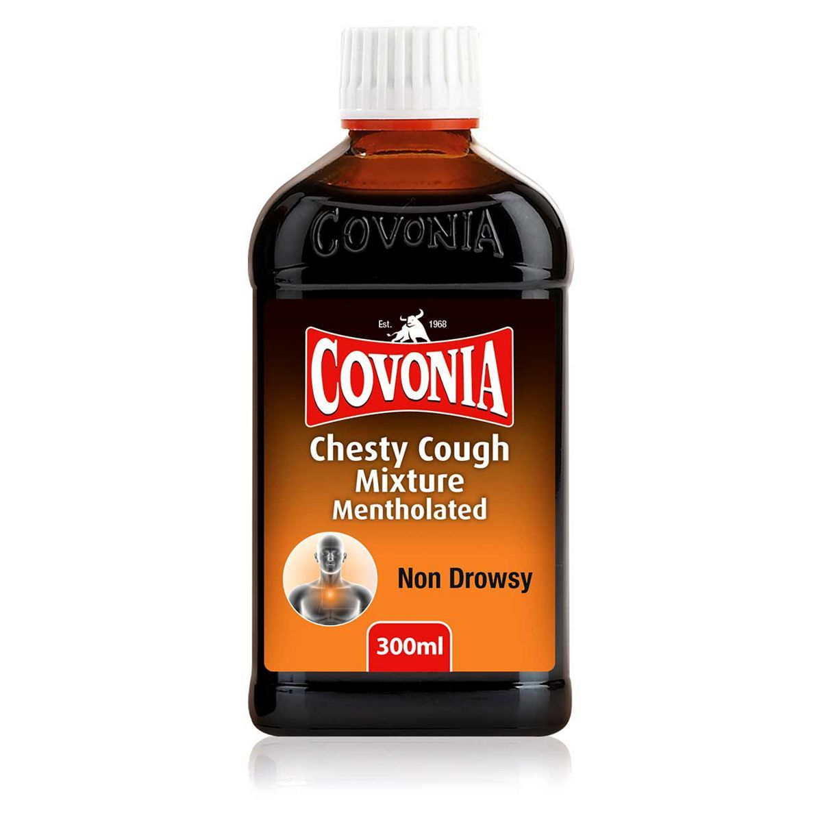 Covonia Chesty Cough Mixture Mentholated- 300ml