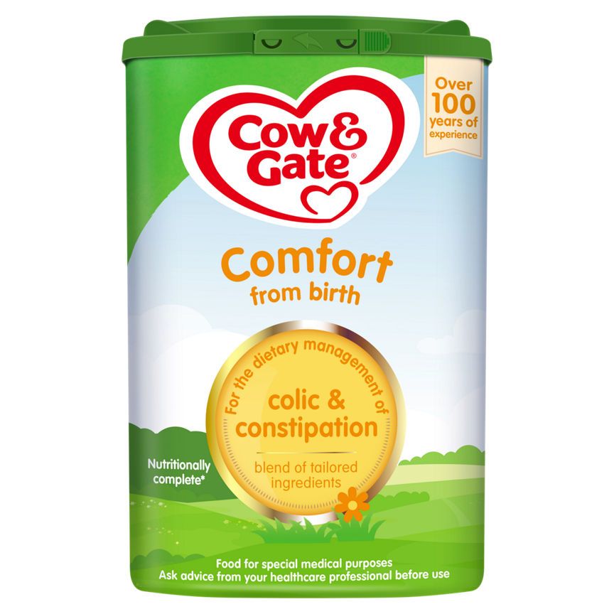 Cow & Gate 1 Comfort Milk Powder Formula From Birth