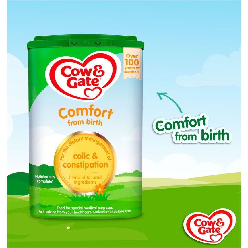 Cow &amp;amp; Gate 1 Comfort Milk Powder Formula From Birth