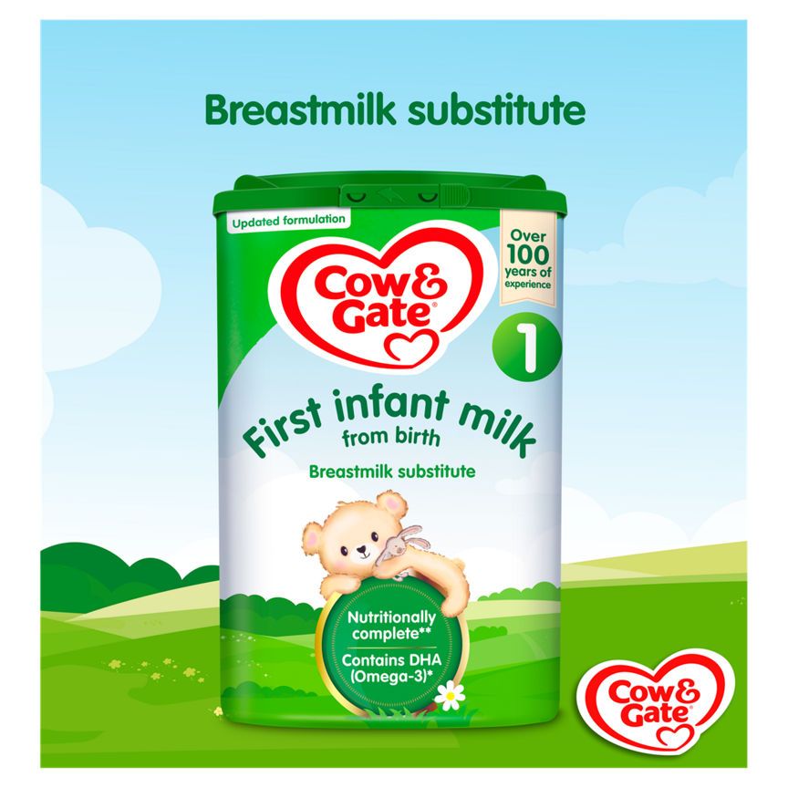 Cow &amp;amp; Gate 1 First Infant Milk Powder Formula From Birth