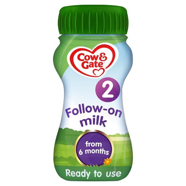 Cow & Gate 2 Follow On Baby Milk Formula Liquid 6-12 Months    200ml